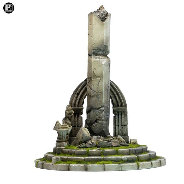 1/12 Collapsed Stone Pillar Ruins Diorama | MMM Toys Goods