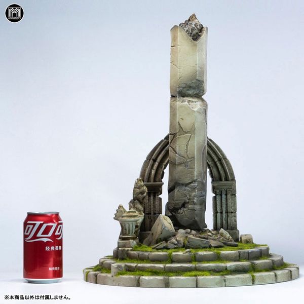 1/12 Collapsed Stone Pillar Ruins Diorama | MMM Toys Goods