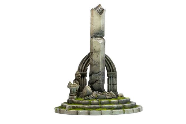 1/12 Collapsed Stone Pillar Ruins Diorama | MMM Toys Goods