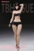 Action Figure 1/12 Super Flexible Female Seamless Body Wasp Waist & Natural Curve w/Head Black Hair & Suntan Skin - Generic | TB League Action Figure