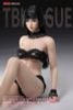 Action Figure 1/12 Super Flexible Female Seamless Body Wasp Waist & Natural Curve w/Head Black Hair & Suntan Skin - Generic | TB League Action Figure