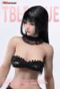 Action Figure 1/12 Super Flexible Female Seamless Body Wasp Waist & Natural Curve w/Head Black Hair & Suntan Skin - Generic | TB League Action Figure