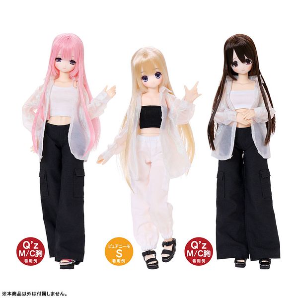 1/6 Q'z Sheer Shirt Aurora White | Azone Goods