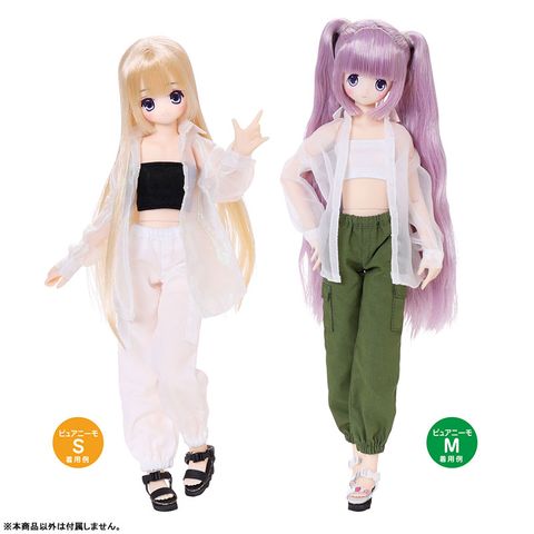 1/6 PNM Tube Top set Black/White | Azone Goods