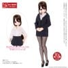 1/6 Q'z Tight Mini Suit set Navy Stripe x White - Azone Goods