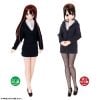 1/6 Q'z Tight Mini Suit set Navy Stripe x White - Azone Goods