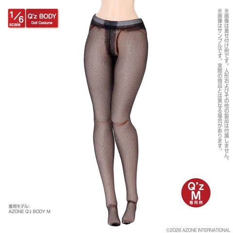 1/6 Q'z Stocking Black | Azone Goods