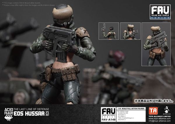 Action Figure FAV A148 Eos Hussar 1/18 - Acid Rain | TOYS ALLIANCE Figure