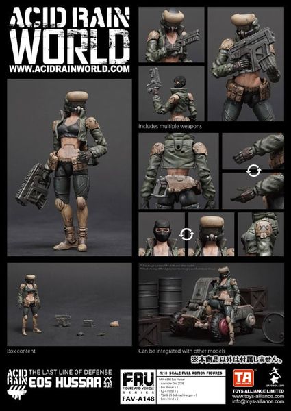 Action Figure FAV A148 Eos Hussar 1/18 - Acid Rain | TOYS ALLIANCE Figure
