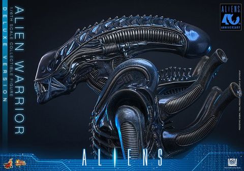 Movie Masterpiece Alien Warrior 2.0 Deluxe Edition 1/6 - Aliens | Hot Toys Figure