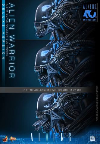 Movie Masterpiece Alien Warrior 2.0 Deluxe Edition 1/6 - Aliens | Hot Toys Figure