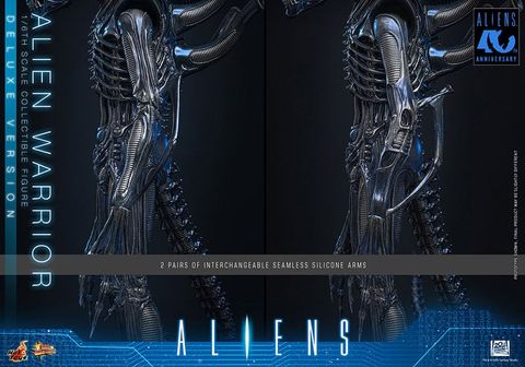Movie Masterpiece Alien Warrior 2.0 Deluxe Edition 1/6 - Aliens | Hot Toys Figure