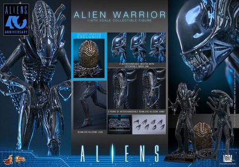 Movie Masterpiece Alien Warrior 2.0 Deluxe Edition 1/6 - Aliens | Hot Toys Figure