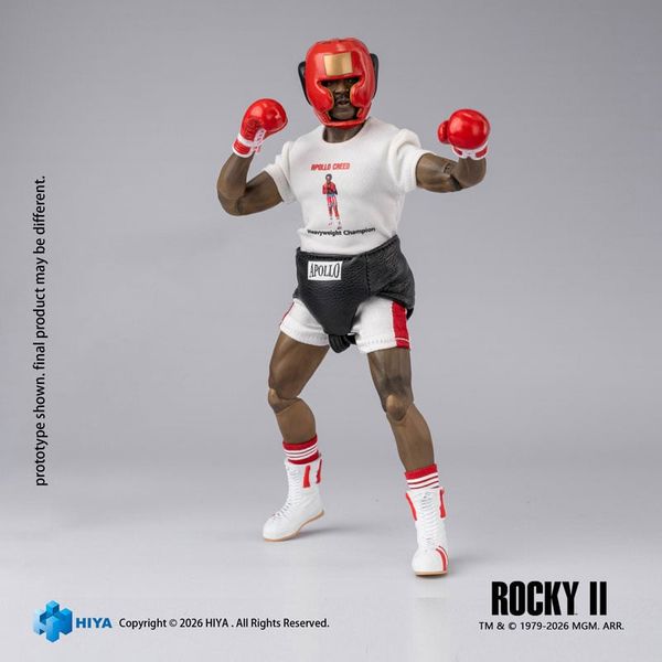 Action Figure Apollo Creed 1/12 - Rocky 2 | Hiya Toys Figure