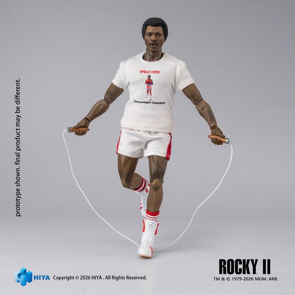 Action Figure Apollo Creed 1/12 - Rocky 2 | Hiya Toys Figure