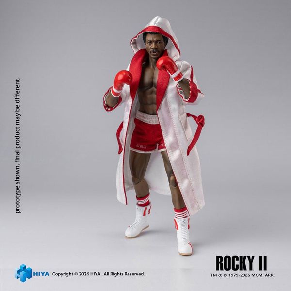 Action Figure Apollo Creed 1/12 - Rocky 2 | Hiya Toys Figure