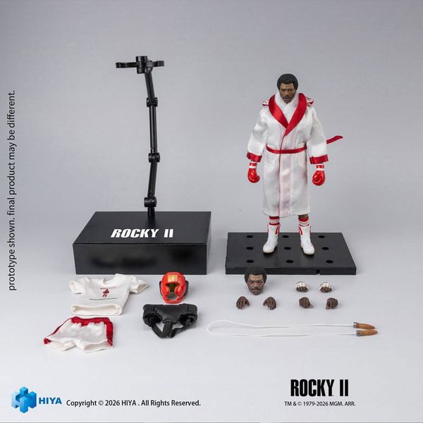 Action Figure Apollo Creed 1/12 - Rocky 2 | Hiya Toys Figure