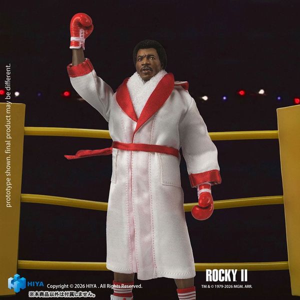 Action Figure Apollo Creed 1/12 - Rocky 2 | Hiya Toys Figure