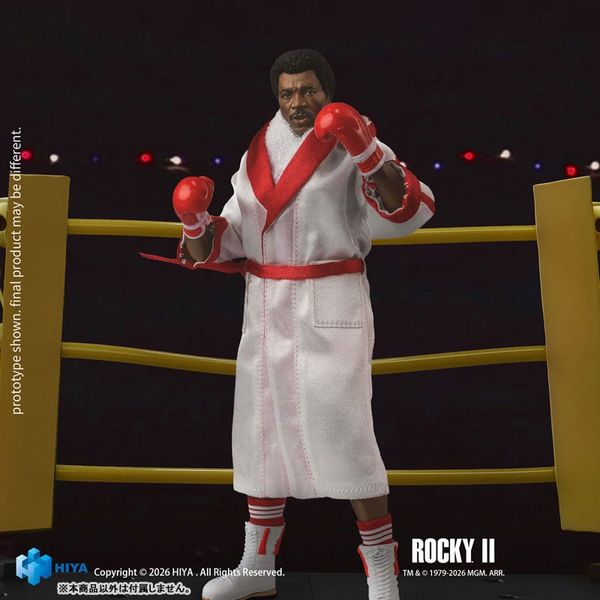 Action Figure Apollo Creed 1/12 - Rocky 2 | Hiya Toys Figure