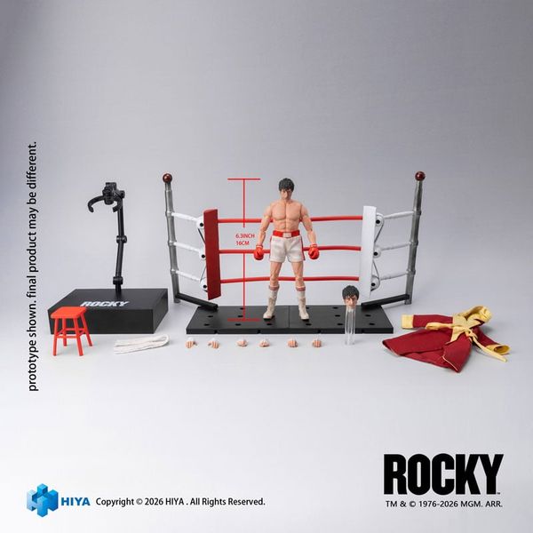 Action Figure Rocky Balboa 1/12 - Rocky | Hiya Toys Figure