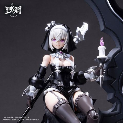 Black Moon Lilisia Sin Idol Gorde AUDO RESTORE HEART Series The sin of Dark Moon | Soulingtoys Plastic Model