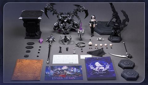 Black Moon Lilisia Sin Idol Gorde AUDO RESTORE HEART Series The sin of Dark Moon | Soulingtoys Plastic Model