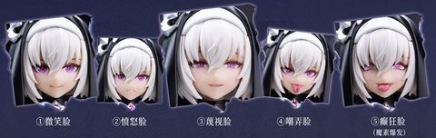 Black Moon Lilisia Sin Idol Gorde AUDO RESTORE HEART Series The sin of Dark Moon | Soulingtoys Plastic Model