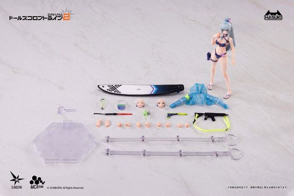 pocket art PA013 Klukai Cerulean Breaker Ver. 1/12 - Girls' Frontline 2 Exilium | HASUKI Figure