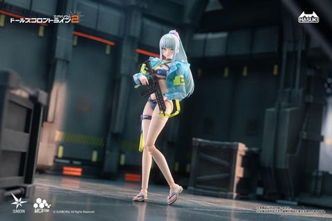 pocket art PA013 Klukai Cerulean Breaker Ver. Deluxe Edition 1/12 - Girls' Frontline 2 Exilium | pocket art Action Figure