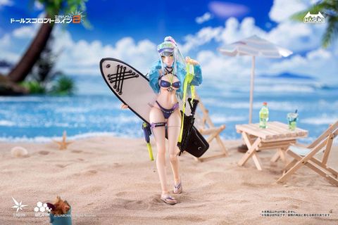 pocket art PA013 Klukai Cerulean Breaker Ver. Deluxe Edition 1/12 - Girls' Frontline 2 Exilium | pocket art Action Figure