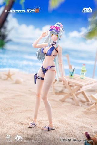 pocket art PA013 Klukai Cerulean Breaker Ver. Deluxe Edition 1/12 - Girls' Frontline 2 Exilium | pocket art Action Figure