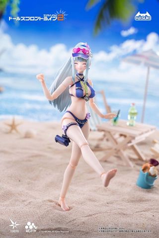 pocket art PA013 Klukai Cerulean Breaker Ver. Deluxe Edition 1/12 - Girls' Frontline 2 Exilium | pocket art Action Figure