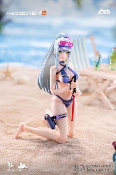 Klukai Cerulean Breaker Ver. Option Swimsuit Set B 1/12 - Girls' Frontline 2 Exilium | HASUKI Option Part