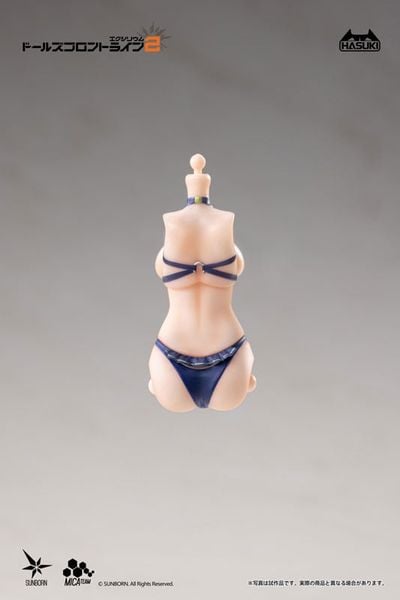 Klukai Cerulean Breaker Ver. Option Swimsuit Set B 1/12 - Girls' Frontline 2 Exilium | HASUKI Option Part
