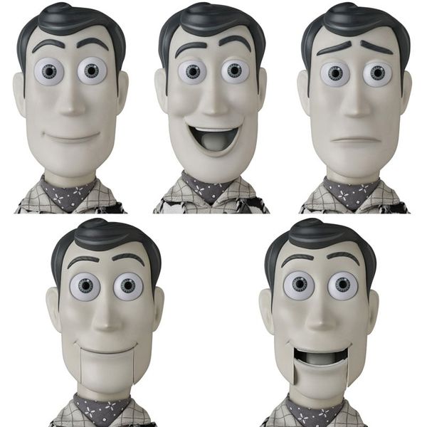 ULTIMATE WOODY B&W Ver. - TOY STORY | Medicom Toy Figure