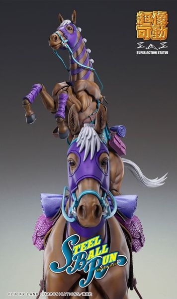 Super Action Statue Valkyrie - JoJo s Bizarre Adventure Part VII Steel Ball Run | Medicos Entertainment Action Figure