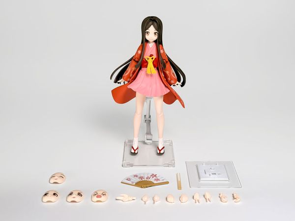 Plafia Princess Suwa Mini Figure Bundled Set - Original Character | Plum Plastic Model