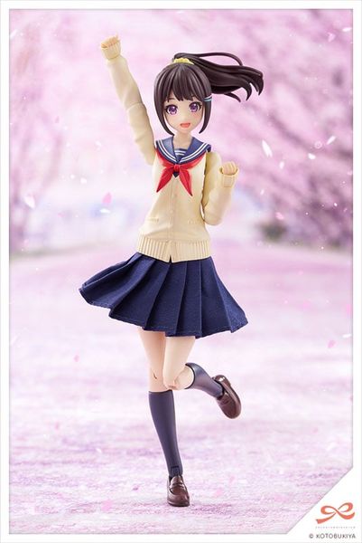 Kiru Pla Madoka Yuki TOUOU HIGH SCHOOL WINTER CLOTHES 1/10 - Sousai Shoujo Teien | Kotobukiya Plastic Model