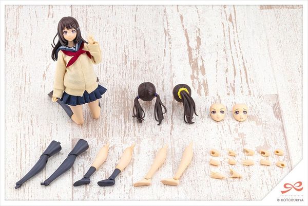 Kiru Pla Madoka Yuki TOUOU HIGH SCHOOL WINTER CLOTHES 1/10 - Sousai Shoujo Teien | Kotobukiya Plastic Model