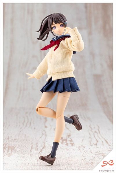 Kiru Pla Madoka Yuki TOUOU HIGH SCHOOL WINTER CLOTHES 1/10 - Sousai Shoujo Teien | Kotobukiya Plastic Model