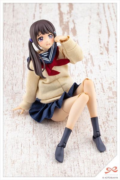 Kiru Pla Madoka Yuki TOUOU HIGH SCHOOL WINTER CLOTHES 1/10 - Sousai Shoujo Teien | Kotobukiya Plastic Model