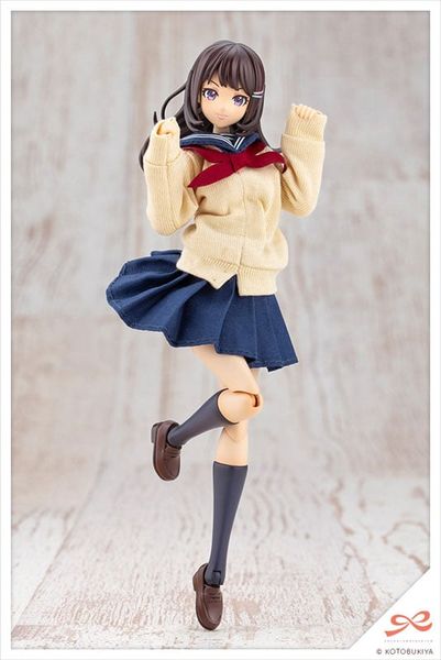 Kiru Pla Madoka Yuki TOUOU HIGH SCHOOL WINTER CLOTHES 1/10 - Sousai Shoujo Teien | Kotobukiya Plastic Model