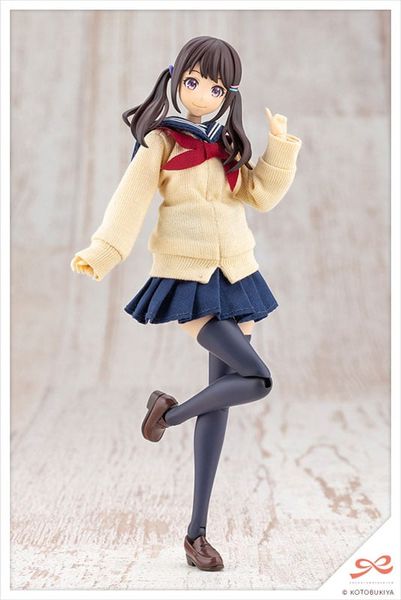 Kiru Pla Madoka Yuki TOUOU HIGH SCHOOL WINTER CLOTHES 1/10 - Sousai Shoujo Teien | Kotobukiya Plastic Model