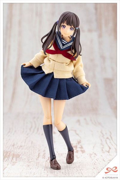 Kiru Pla Madoka Yuki TOUOU HIGH SCHOOL WINTER CLOTHES 1/10 - Sousai Shoujo Teien | Kotobukiya Plastic Model