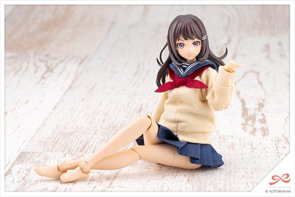 Kiru Pla Madoka Yuki TOUOU HIGH SCHOOL WINTER CLOTHES 1/10 - Sousai Shoujo Teien | Kotobukiya Plastic Model