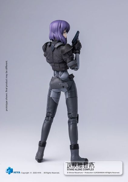 Action Figure 1/12 Motoko Kusanagi Battle Suit Ver. - Ghost in the Shell STAND ALONE COMPLEX | Hiya Toys Figure