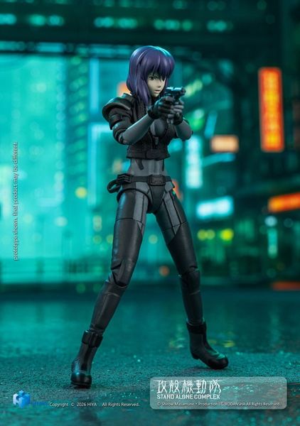 Action Figure 1/12 Motoko Kusanagi Battle Suit Ver. - Ghost in the Shell STAND ALONE COMPLEX | Hiya Toys Figure