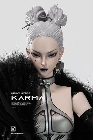 Karuma White Knight Aruba Series 1/6 - Beautiful Chemistry x Gu Junyi | Underverse Action Figure