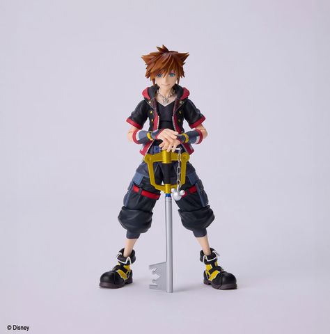 FORM ISM ACT KINGDOM HEARTS III Sora Posable Figure - Kingdom Hearts | Square Enix Figure