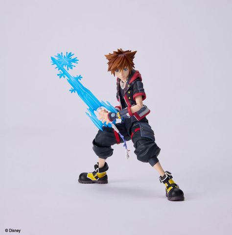 FORM ISM ACT KINGDOM HEARTS III Sora Posable Figure - Kingdom Hearts | Square Enix Figure